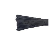 TPDRKOWJX Paracord, 100M Dia 2mm One Stand Core for Sopravvivenza Cavo for Paracadute Cordino da Campeggio Corda Arrampicata Escursionismo Creazione di Gioielli(Rosso,100FT)(Black,25FT)