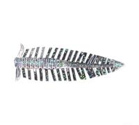 TPE Soft Bait 8cm flessibile Pesce Lure per pesce persico | Materiale TPE ad alta flessibilità, resistente agli strappi, uso duraturo, varie condizioni d'acqua, consistenza morbida