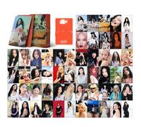 TPFRUPGD Jennie 'Mantra' Photocards 55Pcs Postcards ‘BLINK’ New Songs Photo Cards Laser version