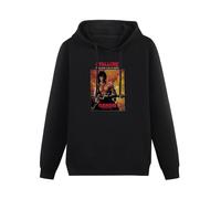 TPGHNVENT Men Long Sleeve Printed Hoodies Rambo Part IiMen's Hoody Sweatershirt Black 3XL