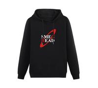 TPGHNVENT Men Long Sleeve Printed Hoodies Smeghead Red Dwarf Parody Smeg Head Pun Joke British TV Hoody Sweatershirt Black 3XL