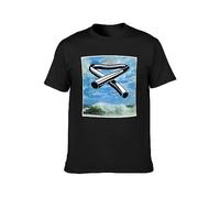 TPGHNVENT Men's 1980'S Pop Legend Mike Oldfield Tubular Bells Unisex Tee T-Shirts Black XL