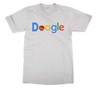 TPGHNVENT Men's Doogle Funny Nerd Tee Father Ted Dougle Present Gift T-Shirts White XL