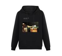 TPGHNVENT Men's Have A Nice Life Deathconsciousness American Post-Punk Band Long Sleeve Hooded Sweatshirt Hoodies with Drawstring Pockets Black S