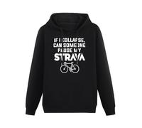 TPGHNVENT Men's If I Collapse, Can Someone Pause My Stravas Hoodies Long Sleeve Pullover Loose Hoody Sweatershirt 3XL