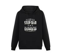 TPGHNVENT Mens I'm Not The Step Dad I'm The Dad That Stepped Up Hoody XL