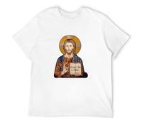 TPGHNVENT Men's Jesus Says Don't Be A Dick T-Shirts White M