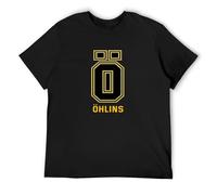 TPGHNVENT Men's Ohlins Unisex Mens Tee T-Shirts Black S