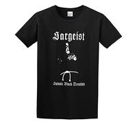 TPGHNVENT Men's Sargeist 'Satanic Black Devotion' Cotton T Shirt Black XL