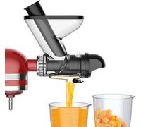 TPGSING Accessorio per Spremiagrumi Masticatore per KitchenAid, Spremitore a Freddo con Separazione Residui, Estrattore di Succo con Pistonatore per KitchenAid Accessorio