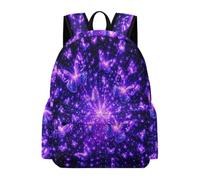 TPISLI Zainetti Butterfly Bambini 7-11 Anni Borsa Scolastica Colourful Butterfly Bambine Classe 3 Backpack Resistente Grande Gita Uso Quotidiano Uso Quotidiano Viaggio