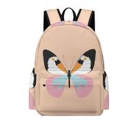 TPISLI Zainetti Butterfly Pattern Ragazzo 13 Anni Zaino Scuola 3D Studenti Scuola Media Bookbag Moderno Leggero Viaggio Tempo Libero Outdoor Viaggio Uso Quotidiano