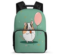 TPISLI Zainetti Cute Guinea Pig Zaino Per La Scuola Zaini Animal Scolastico Per Quarta Elementare Studenti Delle Scuole Medie, E Resistente All'usura