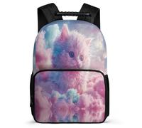 TPISLI Zainetti Kitten Zaino Per La Scuola Zaini Animal Cat Scolastico Per Quarta Elementare Studenti Delle Scuole Medie, E Resistente All'usura