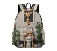 TPISLI Zainetti Scolastici Giraffe Ragazze Classe 6-8 Borsa Scuola Animal Giraffe Ragazzi Classe 7-8 Cartella Scolastica Studenti School Bag, Gite Viaggio Tempo Libero
