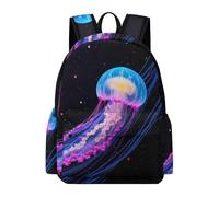 TPISLI Zainetti Scolastici Jellyfish Pattern Bambina 8 Anni Borsa Scuola Ocean Creature Bambino 8 Anni Cartella Scolastica Elementare School Bag, Tempo Libero Outdoor Uso Quotidiano