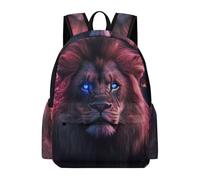 TPISLI Zainetti Scolastici Lion Pattern Ragazze Classe 6-8 Borsa Scuola Animal Ragazzi Classe 7-8 Cartella Scolastica Studenti School Bag, Gite Viaggio Tempo Libero