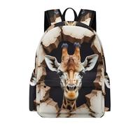 TPISLI Zainetti Scuola Giraffe Ragazzo 13 Anni Zaino Scolastico 3D Print Animal Ragazze 11-15 Anni Cartella Scolastica Studenti School Bag, Gite Viaggio Tempo Libero