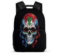 TPISLI Zainetti Skull Zaino Per La Scuola Zaini Skeleton Scolastico Per Quarta Elementare Studenti Delle Scuole Medie, E Resistente All'usura