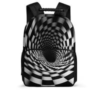 TPISLI Zainetti Swirls Zaino Per La Scuola Zaini Visual Vertigo Scolastico Per Quarta Elementare Studenti Delle Scuole Medie, E Resistente All'usura