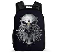 TPISLI Zainetti White Headed Eagle Cartelle Per La Scuola Zaino Scuola Bird Print Elementare Zaini Casual Ragazze Ragazzi Zainetto Per Adolescenti Studenti Scuole Viaggiare Daypacks