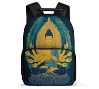 TPISLI Zainetto Buddha - per Ragazzi Ragazze 7-12 Anni Borsa Scolastica Buddhism Primaria Bookbag, Dettagli in Feltro Resistente Leggero Gite Brevi