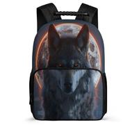 TPISLI Zainetto Wolve Borsa A Tracolla, Zaino Animal Wolf Per Adolescenti, Adatto Per Viaggi Di Piacere, Escursioni, Scuola, Viaggi Di Lavoro, Zaini Unisex Terza Elementare