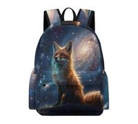 TPISLI Zaini Fox Bambino Classe 2-4 Borsa Scolastica Animal Fox Studenti Scuola Primaria, Bookbag Grande Leggero Viaggio Tempo Libero Outdoor Viaggio Tempo Libero