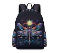 TPISLI Zaini Scolastici Dragonfly Ragazza Classe 8 Borsa Scuola Insect Ragazzi 11-15 Anni Cartella per Studenti Daypack, Gite Tempo Libero Uso Quotidiano