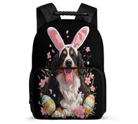 TPISLI Zaino Bernese Mountain Dog, Leggero Per Computer Portatile, Rucksack Scuola Animal Print Elementare, Borsa A Tracolla Per École Primaire, E Adolescent