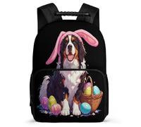 TPISLI Zaino Bernese Mountain Dog Rucksack Per Ragazze, School Backpack Ragazzi, Zaini Scolastico, Zainetto Animal Print Zaino Da Giorno, École Primaire Elegante Per Scuola 28 X 16 X 40 Cm