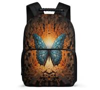 TPISLI Zaino Butterfly Da Donna E Uomo, Zaini Scolastici, Zaino 3D Theme Per Ragazzi Quinta Elementare Adolescenti Unisex, Moderno, Zaini Per La Scuola Il Tempo Libero