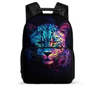 TPISLI Zaino Cheetah Rucksack Per Ragazze, School Backpack Ragazzi, Zaini Scolastico, Zainetto Leopard Animal Zaino Da Giorno, École Primaire Elegante Per Scuola 28 X 16 X 40 Cm