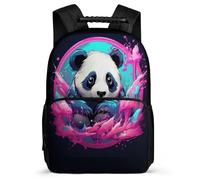 TPISLI Zaino Cute Panda Per Ragazze Ragazzi, Zaino Scuola Animal Theme Elementare Zainetto Adolescenti Zaini Per Studenti Leggeri Cartella De Scuola, Viaggi, Uso Quotidiano