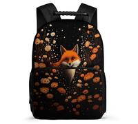 TPISLI Zaino Fox Per Ragazzi, Zaino Animal Pattern Scolastico Adolescenti Zaini Scolastico Leggero Zainetti Per All'aperto Il Tempo Libero
