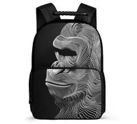 TPISLI Zaino Orangutan Da Donna E Uomo, Zaini Scolastici, Zaino Animal Pattern Per Ragazzi Quinta Elementare Adolescenti Unisex, Moderno, Zaini Per La Scuola Il Tempo Libero