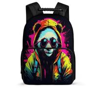TPISLI Zaino Panda Da Donna E Uomo, Zaini Scolastici, Zaino Animal Print Per Ragazzi Quinta Elementare Adolescenti Unisex, Moderno, Zaini Per La Scuola Il Tempo Libero