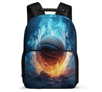 TPISLI Zaino Per 2-5 Ère Année Ragazzi Zaini Ice And Fire Basketball Scolastici, Borsa Da Scuola Per, Moda Zaino Basketball Tempo Libero