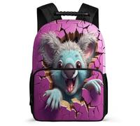 TPISLI Zaino Per 2-5 Ère Année Ragazzi Zaini Koala Scolastici, Borsa Da Scuola Per, Moda Zaino 3D Animal Tempo Libero