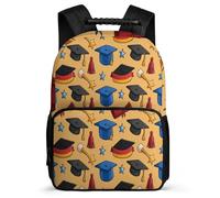 TPISLI Zaino per Scuola Graduation Classe 3-5 per Ragazzo Ragazza Borsa Scolastica Graduation Season 8-12 Anni Backpack, Tessuto 1680D Schienale Imbottito Ritorno a Scuola