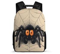TPISLI Zaino per Scuola Spider Pattern Ragazzo Ragazza 6-11 Anni Cartella Scolastica Cute Little Animal Classe 1-3 Daypack, Schienale Imbottito Tessuto 1680D Gite Brevi