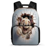 TPISLI Zaino Scolastico Bear Pattern Per Ragazze Adolescenti Carino Stampa Bookbag Zaini Per Ragazzi Zaino Animal Print Da Viaggio Casual Zainetto