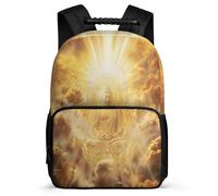 TPISLI Zaino Scolastico Buddha - per Studenti 5-10 Anni Zaino Scuola Buddhism Scuola Primaria Daypack, Resistente Leggero Dettagli in Feltro Viaggio Uso Quotidiano