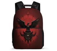 TPISLI Zaino Scolastico Eagle Ragazzi Ragazze 5-10 Anni Borsa Scolastica Bird Motif Scuola Primaria School Bag, Tasche Laterali Dettagli in Feltro Tempo Libero