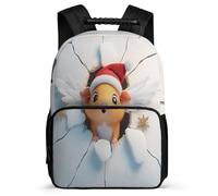TPISLI Zaino Scolastico Guinea Pig Bambini 8-12 Anni Zaino Scuola Cute Animal Elementare Backpack, Tessuto 1680D Dettagli in Feltro Viaggio Uso Quotidiano