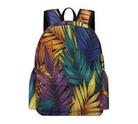 TPISLI Zaino Scolastico Leaf Bambina Elementare Borsa Scolastica Tropical Jungle Bambino Elementare Cartella Scolastica Primaria Daypack, Outdoor Gite Uso Quotidiano