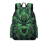 TPISLI Zaino Scolastico Spider Pattern Bambini 7-11 Anni Zaino Scuola Cyberpunk Style Alunni Elementare Cartella Scolastica Leggero Resistente Viaggio Tempo Libero Outdoor