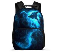 TPISLI Zaino Scuola Fox Motif Scuola Primaria per Bambini Bambine Borsa Scolastica Animal Print 6-11 Anni Bookbag, Manico Robusto Tessuto 1680D Tempo Libero