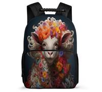 TPISLI Zaino Sheep Per École Primaire, Zaini Scuola Lamb Pattern Zainetto, Zaino Da Viaggio Alla Moda Borsa Per La Scuola Ragazzi Ragazze, Regalo Adolescenti