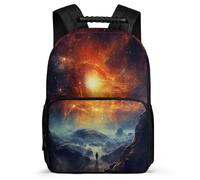 TPISLI Zaino Starry Sky Da Donna E Uomo, Zaini Scolastici, Zaino Colourful Per Ragazzi Quinta Elementare Adolescenti Unisex, Moderno, Zaini Per La Scuola Il Tempo Libero